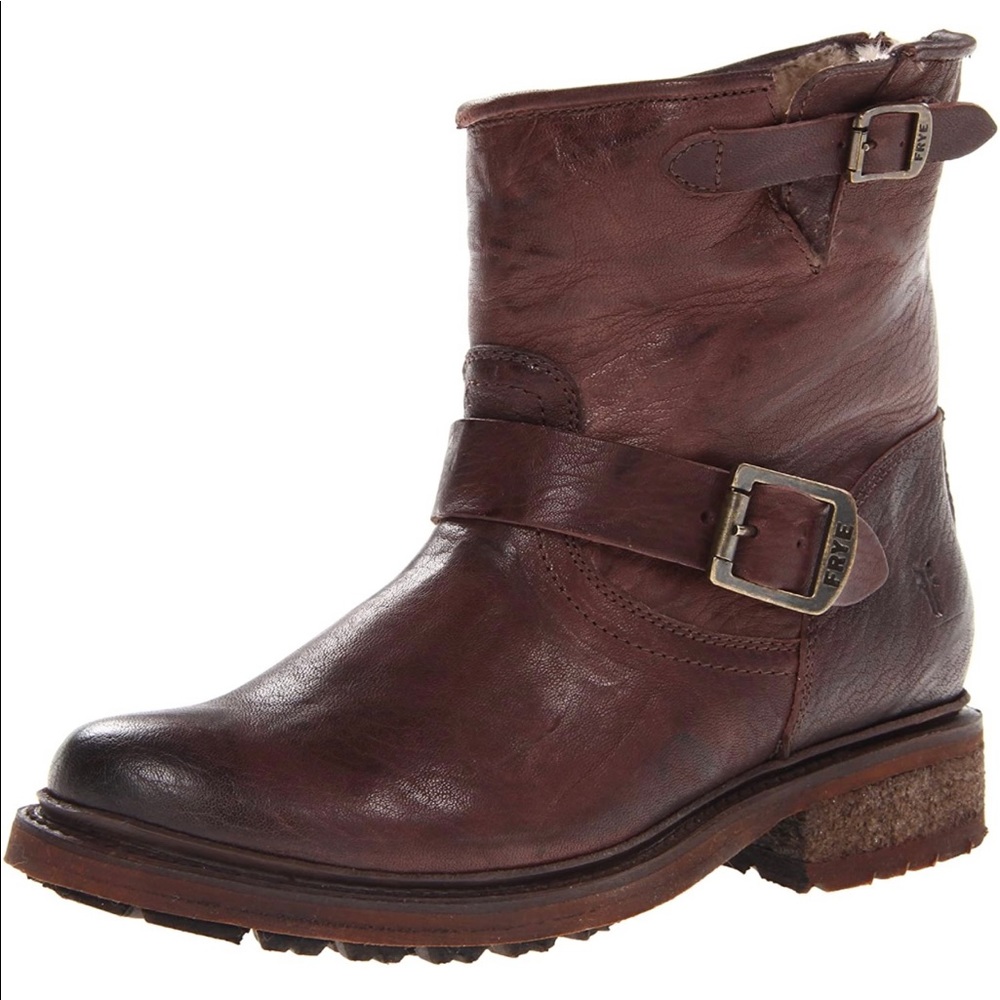 Frye Women's Valerie Shearling Lined Booties